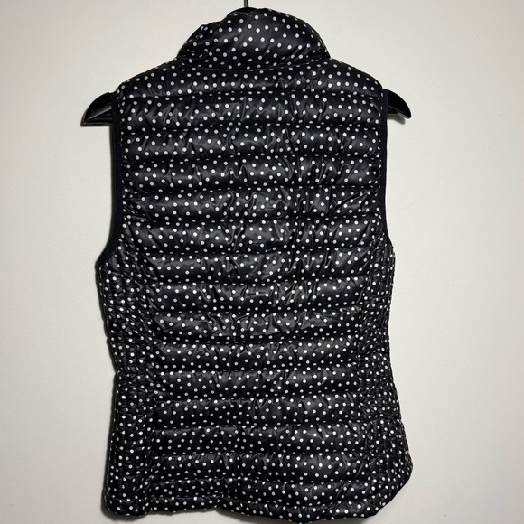 Tommy Hilfiger Black and White Polka Dot Vest size Small - Picture 3 of 7